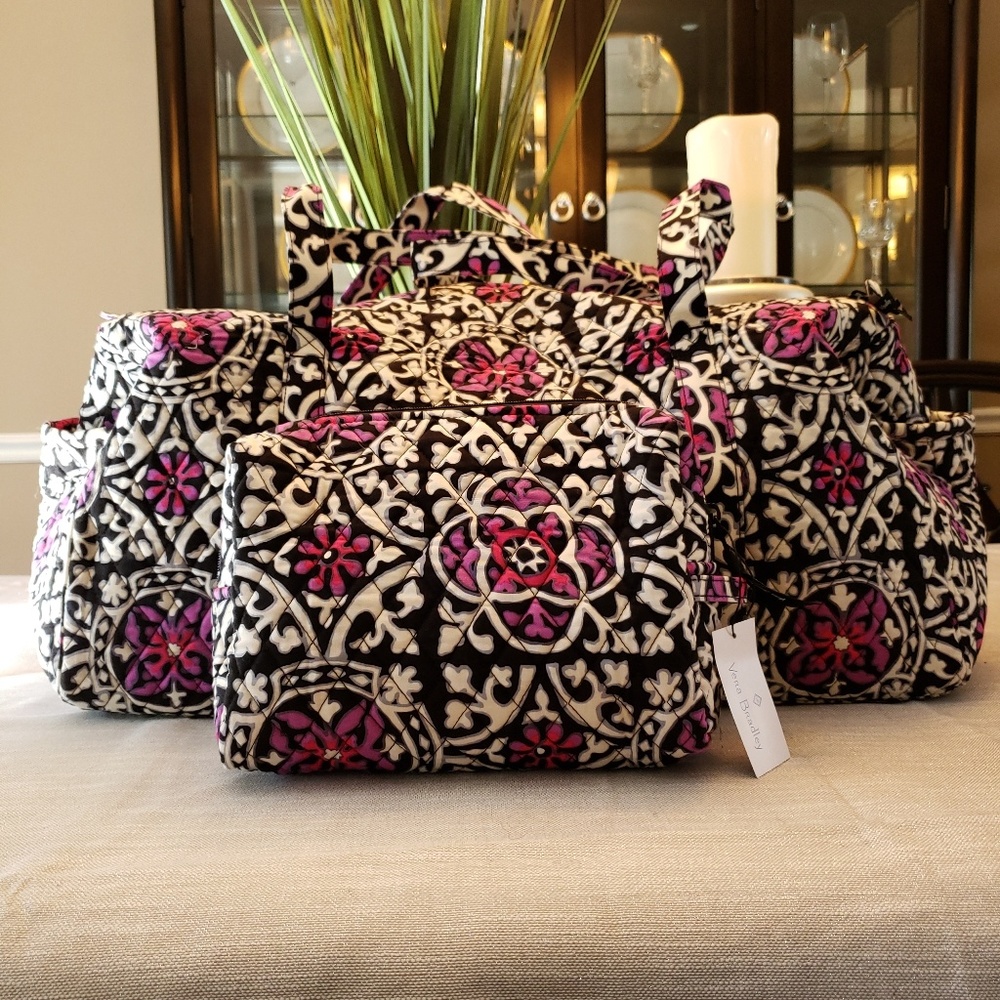 NWT Vera Bradley 2 piece travel set - Picture 8 of 8